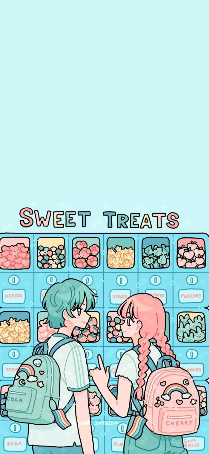 绿色少女心壁纸