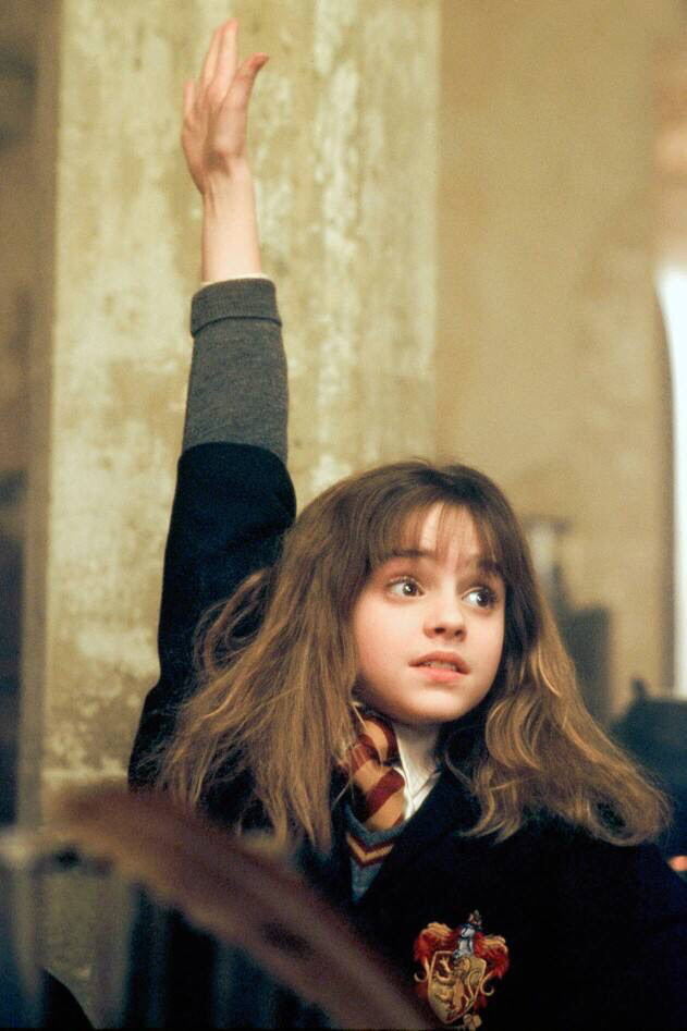 赫敏艾玛沃特森美少女头像背景哈利波特魔法美照