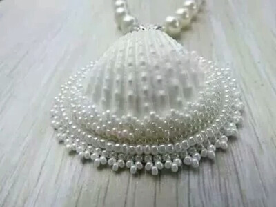 结贝壳珠子创意美饰，与完美合