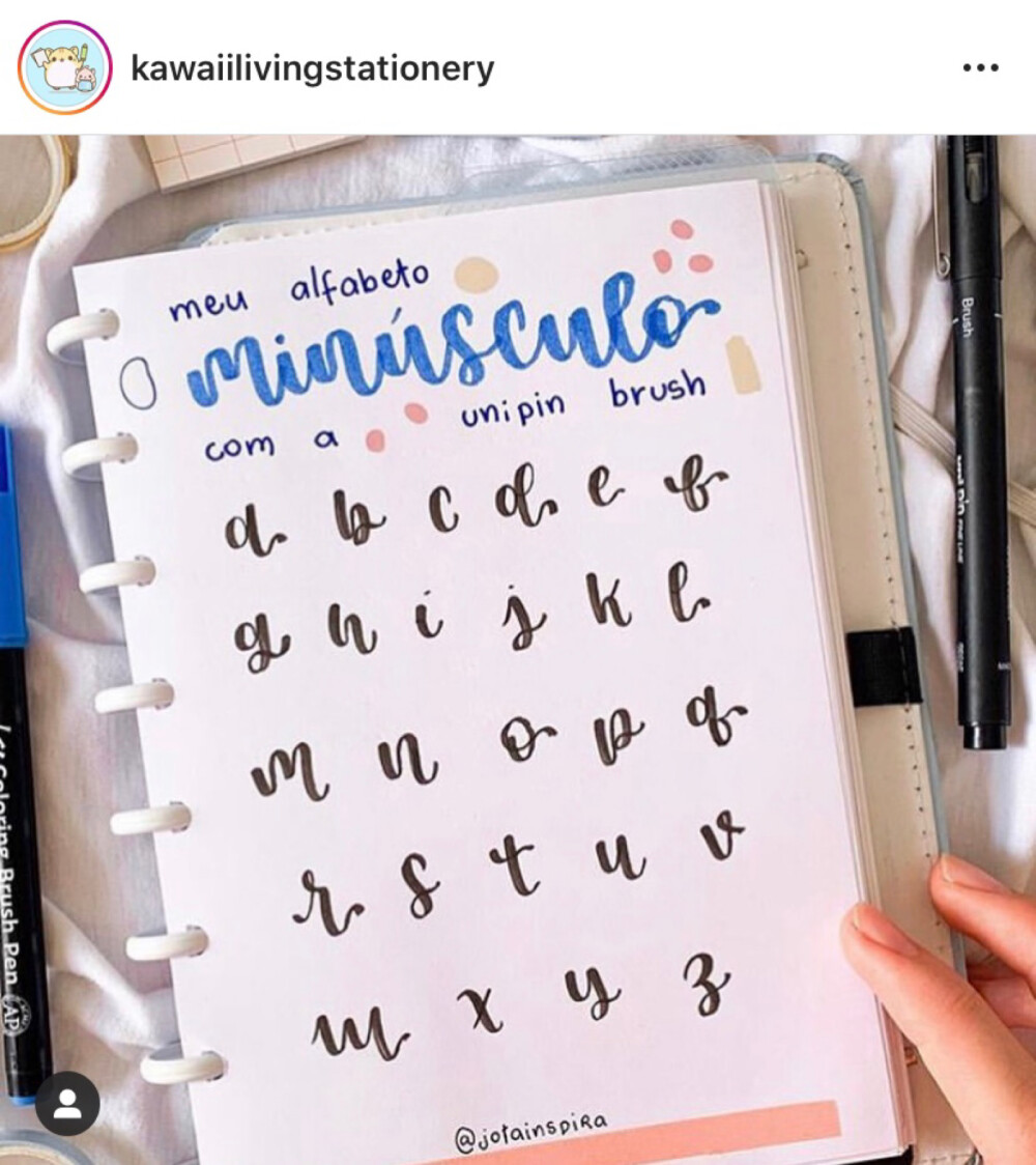 ins手帐图，已标注出处