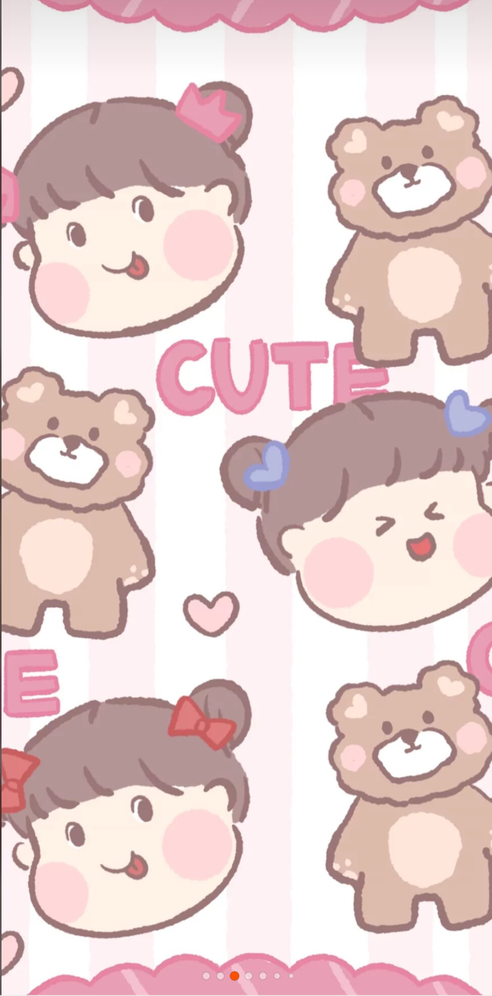 可爱壁纸加上我的耶啵啊✨✨✨✨
拿图点赞啦