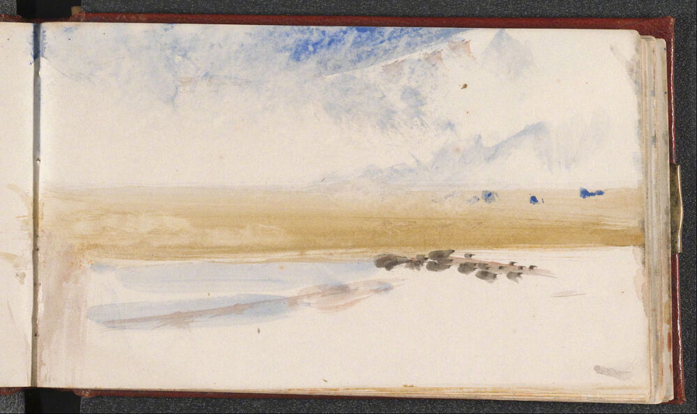 【经典作品】英国画家 Joseph Mallord William Turner 的草稿本 | 约瑟夫·马洛德·威廉·透纳（1775年4月23日－1851年12月19日）是英国最为著名，技艺最为精湛的艺术家之一，19世纪上半叶英国学院派画家的代表，在西方艺术史上无可置疑地位于最杰出的风景画家之列。 | www.william-turner.org