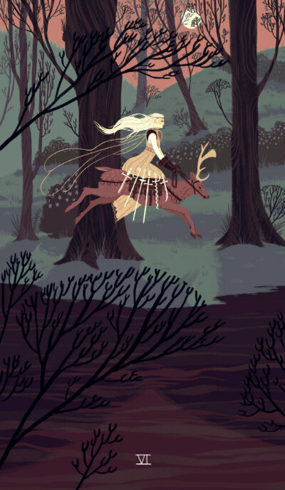 奇幻插画作品
插画师：Sara Kipin 