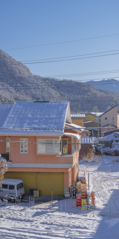 INS壁纸/雪山风景壁纸/蓝色系