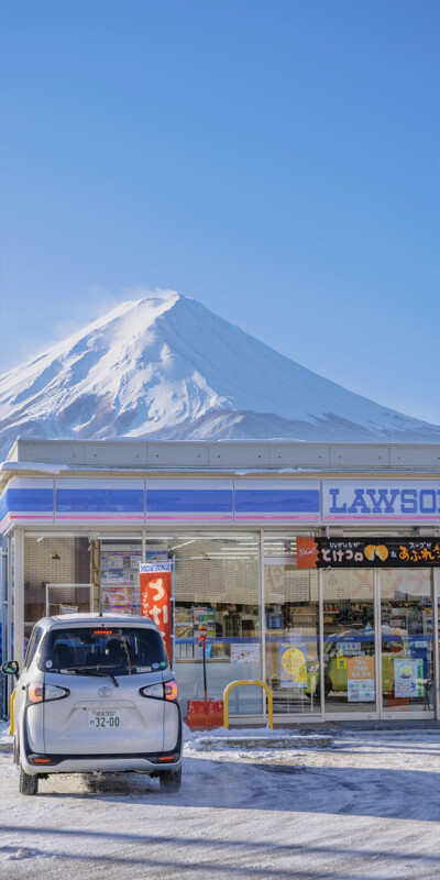 INS壁纸/雪山风景壁纸/蓝色系