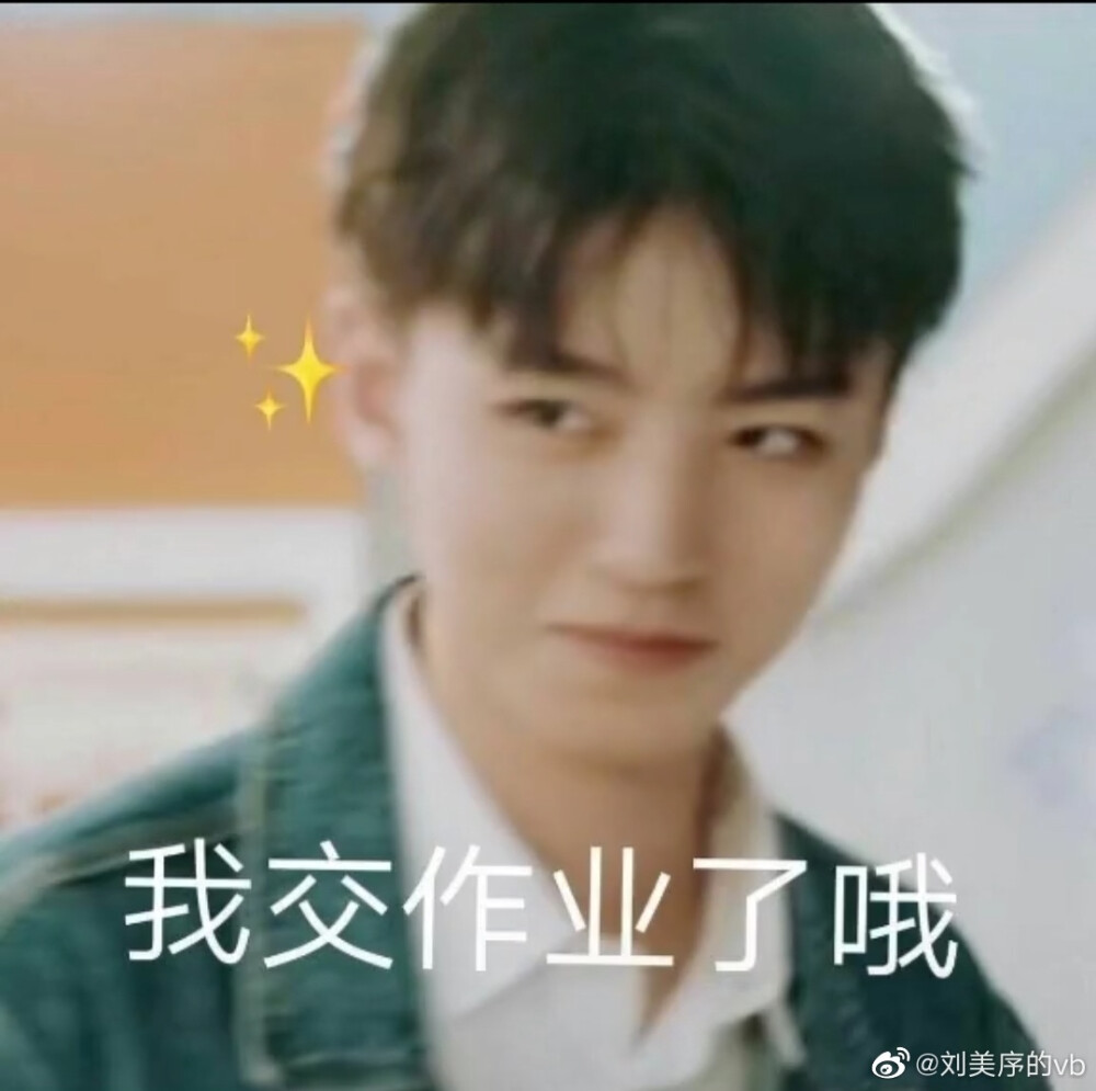 TFBOYS交作业表情包