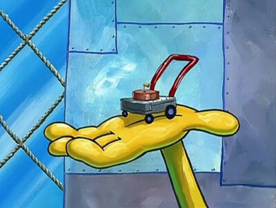 海绵宝宝的可爱特写