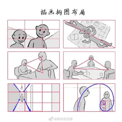 插画构图