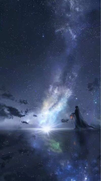 星空与古风少年系列