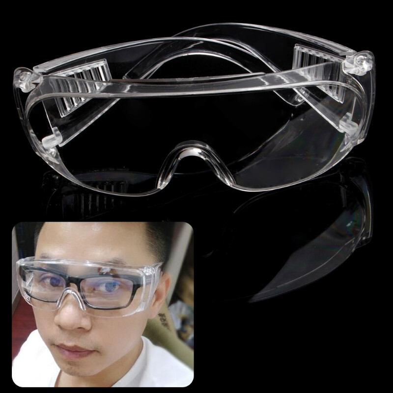 New Clear Vented Safety Goggles Eye Protection Protective Lab Anti Fog Glasses Drop Shipping Support