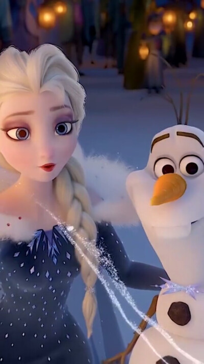 《Frozen:雪宝的冰雪大冒险》Elsa Olaf 壁纸