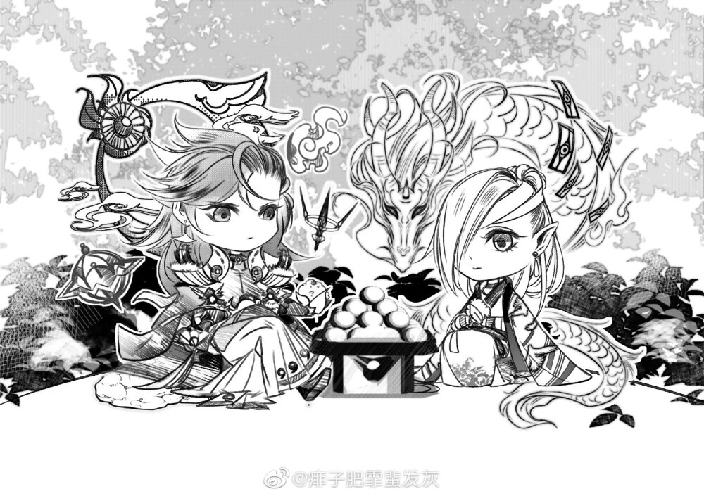 大女主漫画#凤还朝,妖孽王爷请让道# @痱子肥霏蜚发灰 @-冬漫社-
