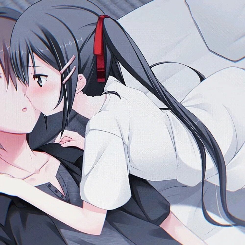 干净卡通情侣头像