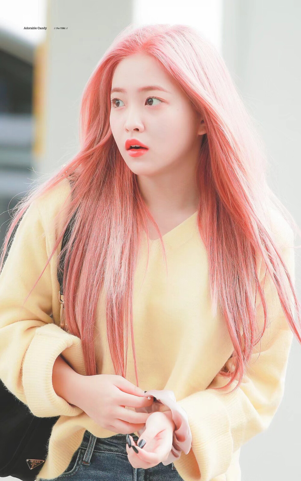 redvelvet金艺琳yeri粉发