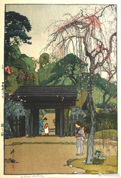 日本版画大师 Hiroshi Yoshida ​​​​