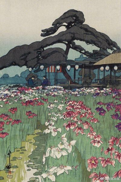 日本版画大师 Hiroshi Yoshida ​​​​