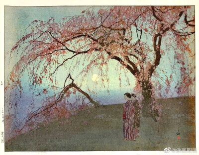 日本版画大师 Hiroshi Yoshida ​​​​