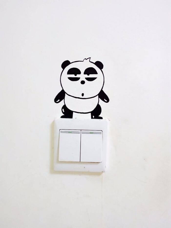 开关上的小可爱