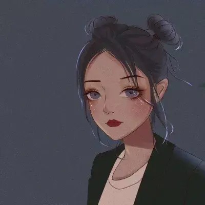 渣女，恶女头像
插画师：两把蒜