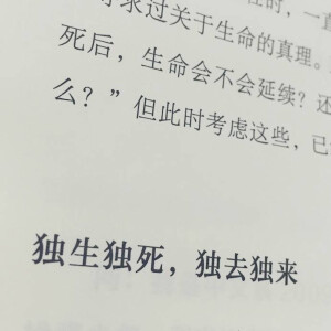 只言片语