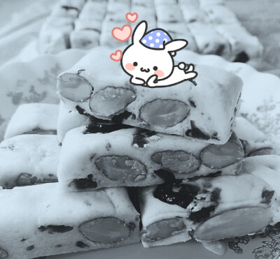 雪花酥与牛轧糖的“小食光”。