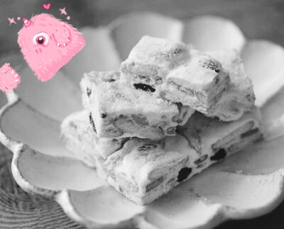 雪花酥与牛轧糖的“小食光”。