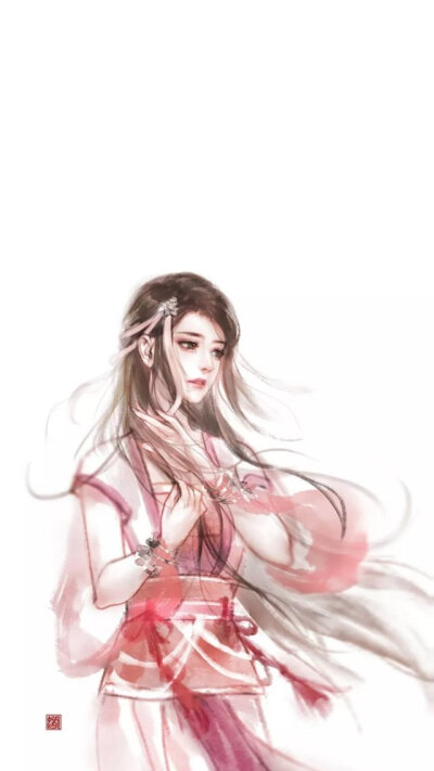 橙光立绘手绘插画古风美图美人美女