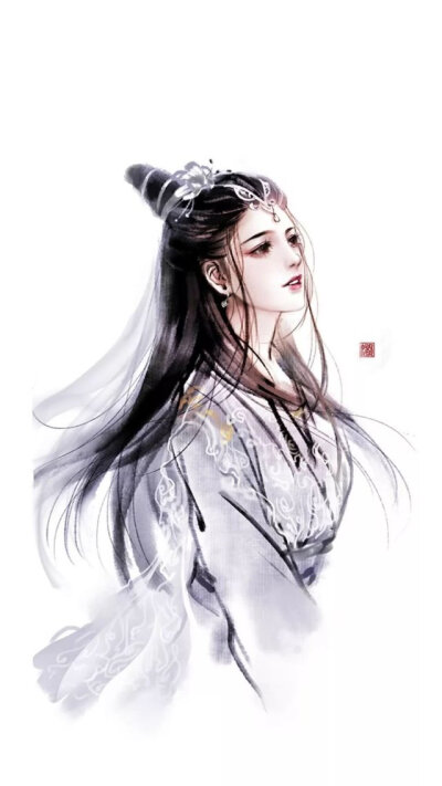 橙光立绘手绘插画古风美图美人美女