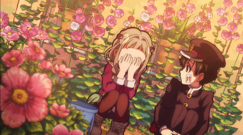 自截 情侣 情头 可爱 表情包 女头 男头 动漫 卡哇伊 头像 地狱少年花子君