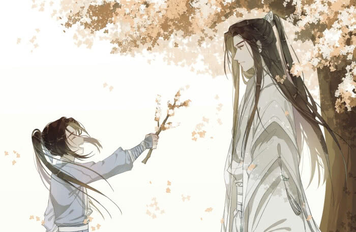 二哈和他的白猫师尊♡
长阶血未尽，那是他带你回家的路