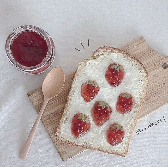 草莓背景图／壁纸
太美味了！