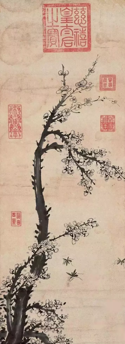 清 慈禧太后 画作