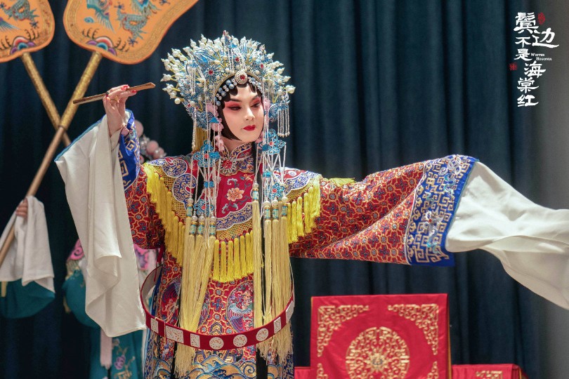 鬓边不是海棠红 尹正 商细蕊 剧照 京剧 华服 点翠 头像