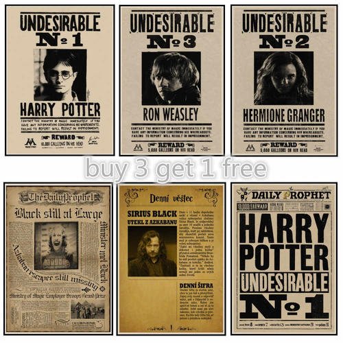 哈利波特海报通缉令dailyprophet