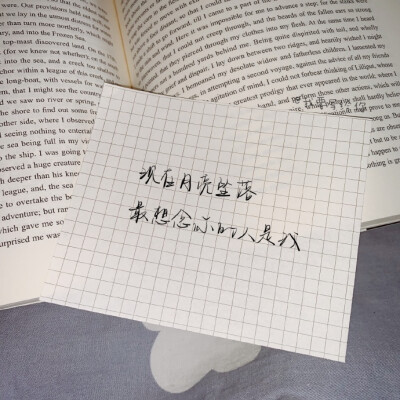 你呀 你别再关心灵魂了 那是神明的事
你所能做的 是些小事情
诸如热爱时间 思念母亲 静悄悄做人
像早晨一样清白
cr.我要写给你