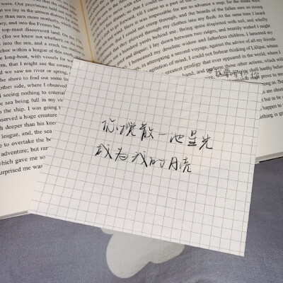 你呀 你别再关心灵魂了 那是神明的事
你所能做的 是些小事情
诸如热爱时间 思念母亲 静悄悄做人
像早晨一样清白
cr.我要写给你