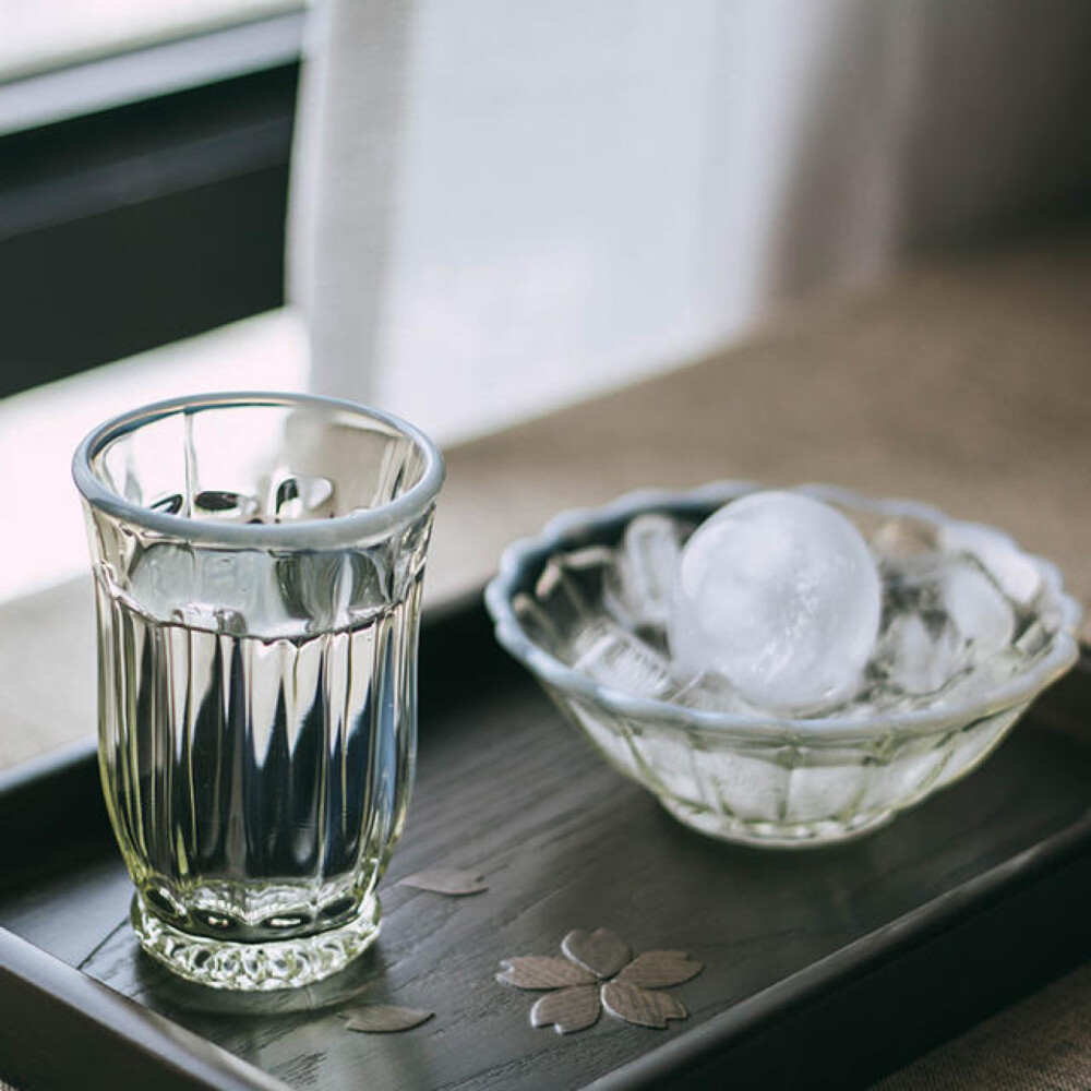 日本进口广田硝子雪之花INS创意甜点甜品调味蘸料茶杯家用餐具