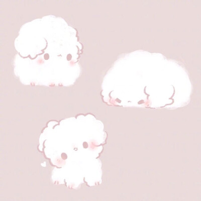 可爱 萌宠 动漫 肉肉 太可爱了