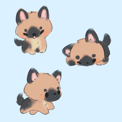 可爱 萌宠 动漫 肉肉 太可爱了