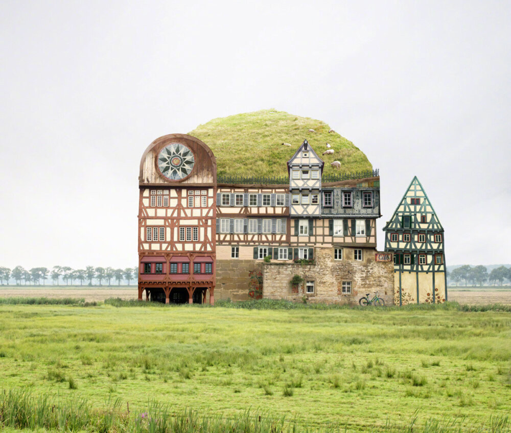 【艺术创作】德国艺术家、摄影师 Matthias Jung 超现实主义拼贴作品 | www.zabadu.de