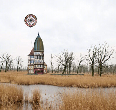 【艺术创作】德国艺术家、摄影师 Matthias Jung 超现实主义拼贴作品 | www.zabadu.de