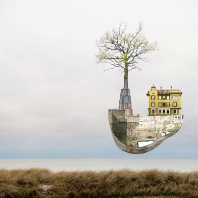 【艺术创作】德国艺术家、摄影师 Matthias Jung 超现实主义拼贴作品 | www.zabadu.de