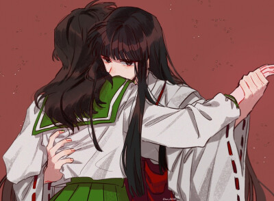 戈薇桔梗 #犬夜叉