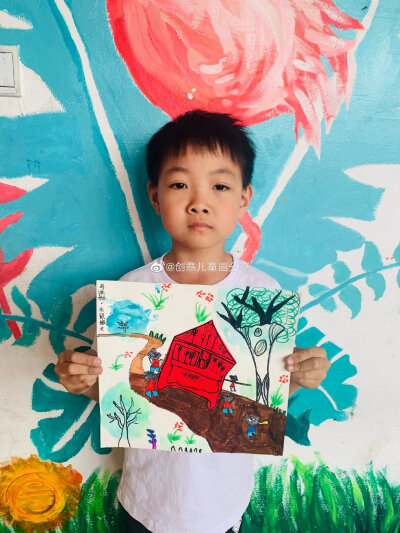 老鼠嫁女儿童画