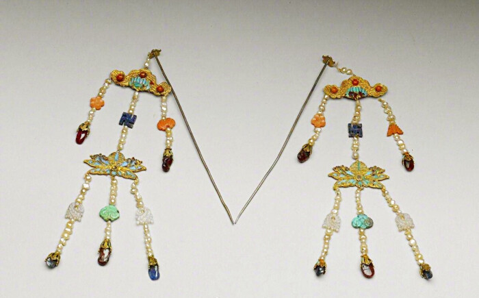 喜欢的扇子，簪子，人物和风景图