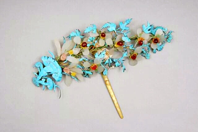 喜欢的扇子，簪子，人物和风景图