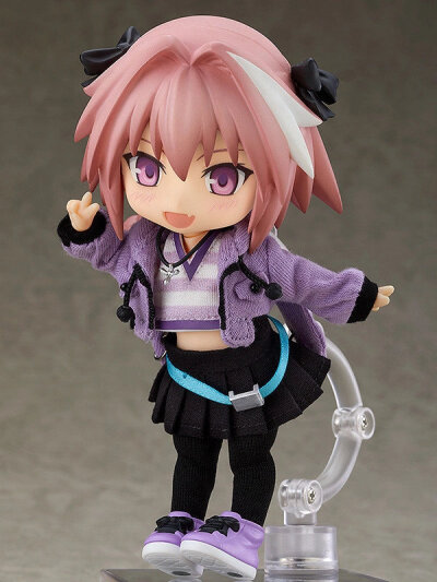 GSC Fate/Apocrypha 阿斯托尔福 莫德雷德 私服ver. 粘土人DOLL 各6820円(含税) 11月发售