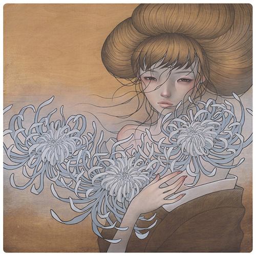 奥黛丽川崎(Audrey Kawasaki) 的插画