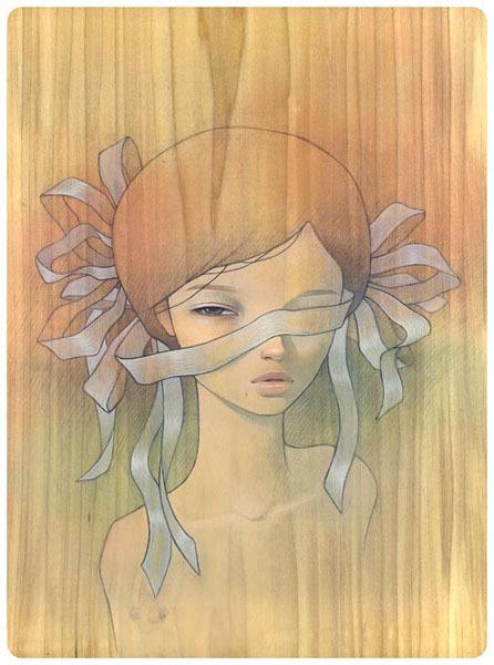 奥黛丽川崎(Audrey Kawasaki) 的插画