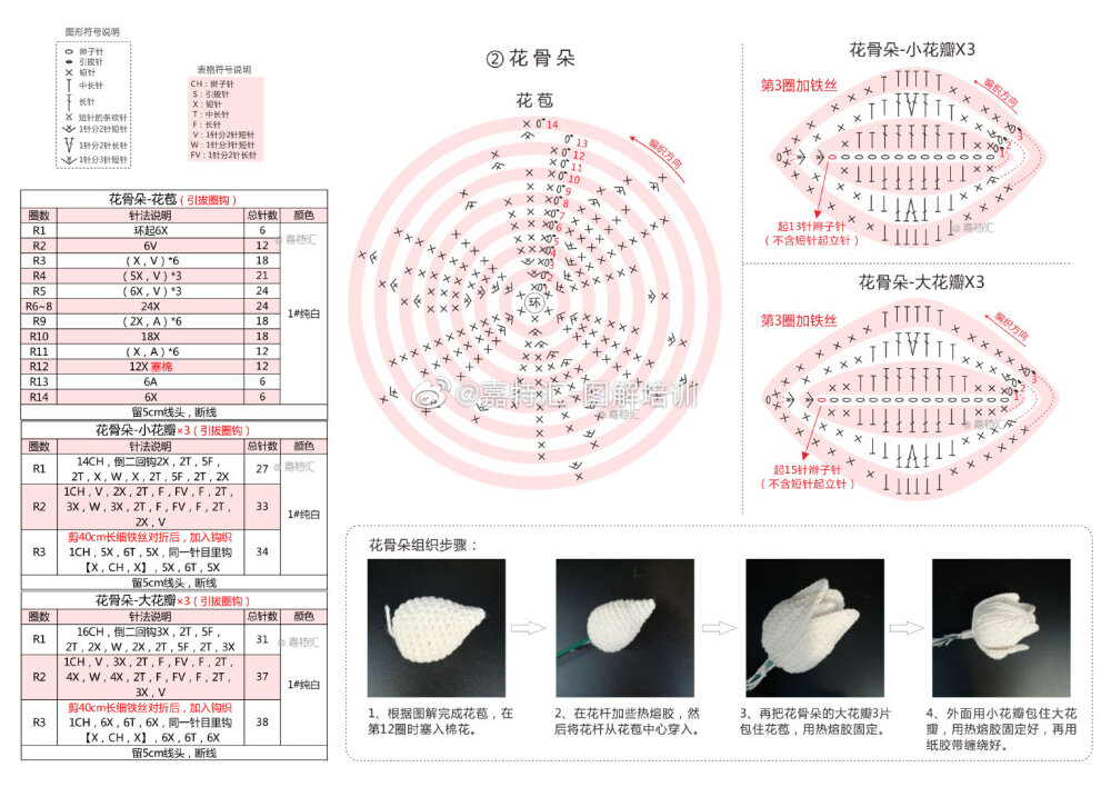 钩织莲花